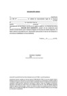 Vista preliminar de documento DECLARACIÓN JURADA DE CUMPLIMIENTO DE CONDICIONES