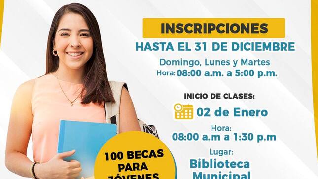flyer becas