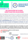 Vista preliminar de documento Comunicado N.° 002-2025-CED_Adjudicacion Vacaciones