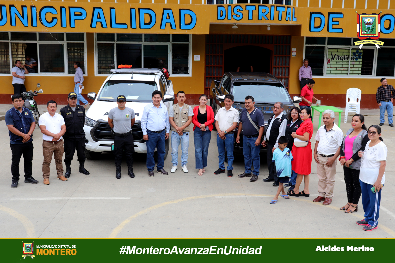MDM Refuerza la Seguridad Ciudadana con dos Camionetas