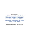 Vista preliminar de documento Decreto Supremo N° 001-2012-MC - Reglamento de la Ley del derecho a la consulta previa