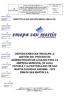 Vista preliminar de documento 3.5. DIRECTIVA 005-2024-DISPOSICIONES QUE REGULAN LA GESTION DEL PROCESO (aprobado)