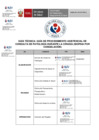 Vista preliminar de documento Guía de Procedimiento Asistencial de Consulta de Patologia durante la Cirugía (Biopsia por congelación)