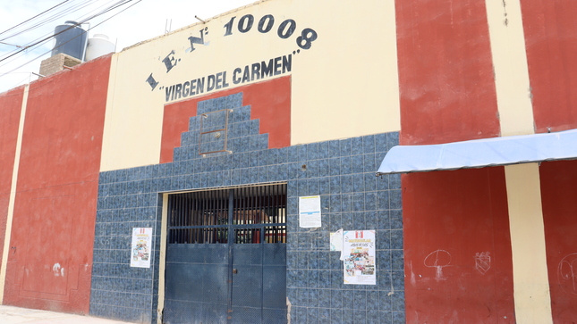 Foto de la fachada del colegio
