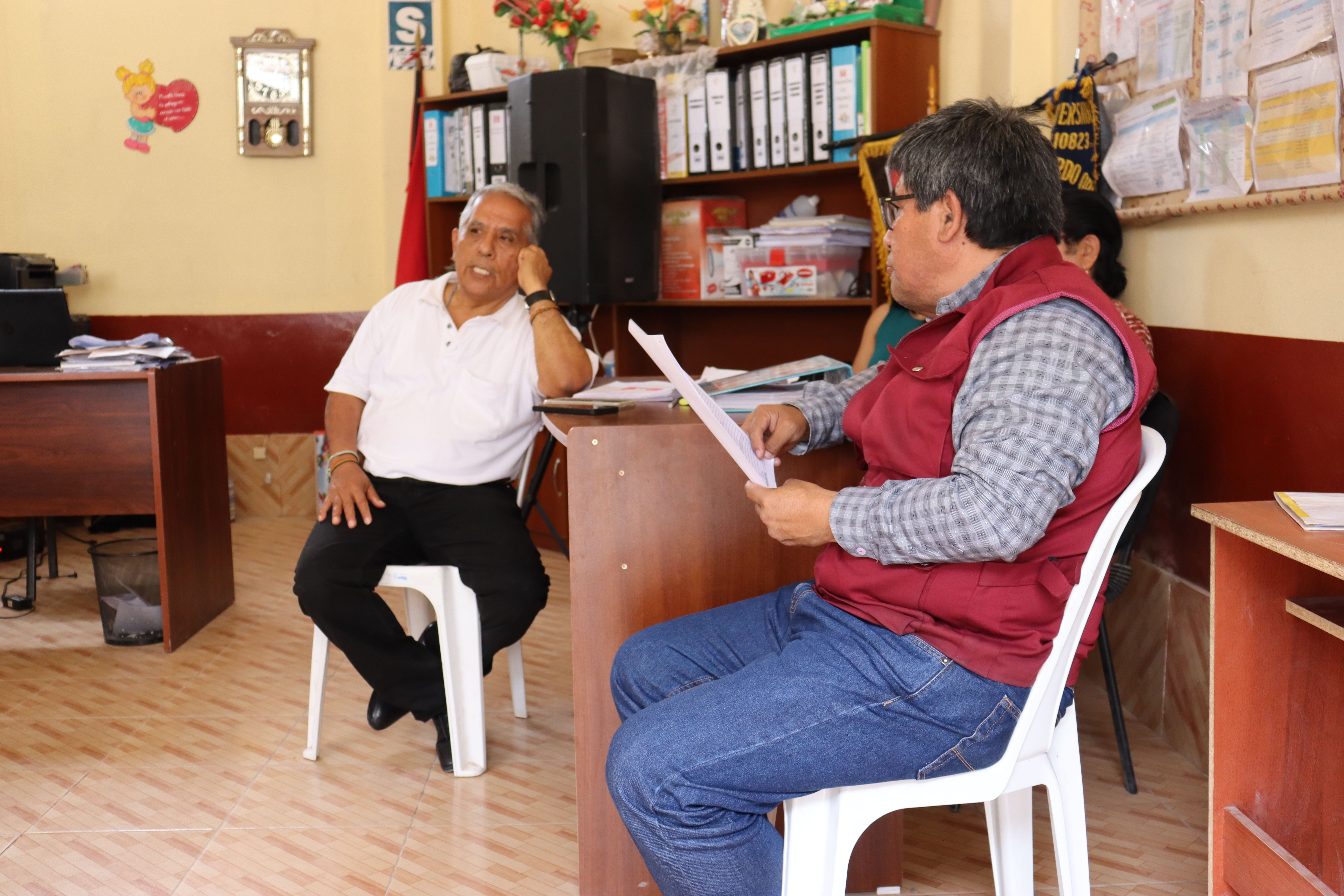 Entrevista con director 