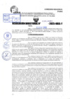 Vista preliminar de documento R.D N° 001-2025