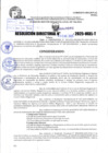 Vista preliminar de documento R.D N° 002-2025