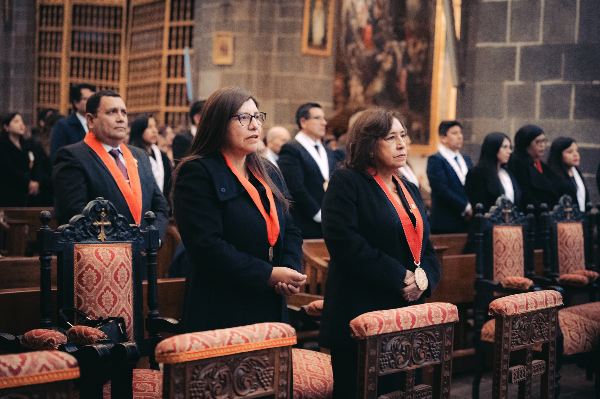 Presidenta de la Corte Superior de Justicia de Cusco Participó en la Sesión Solemne por el inicio del Año Fiscal 2025