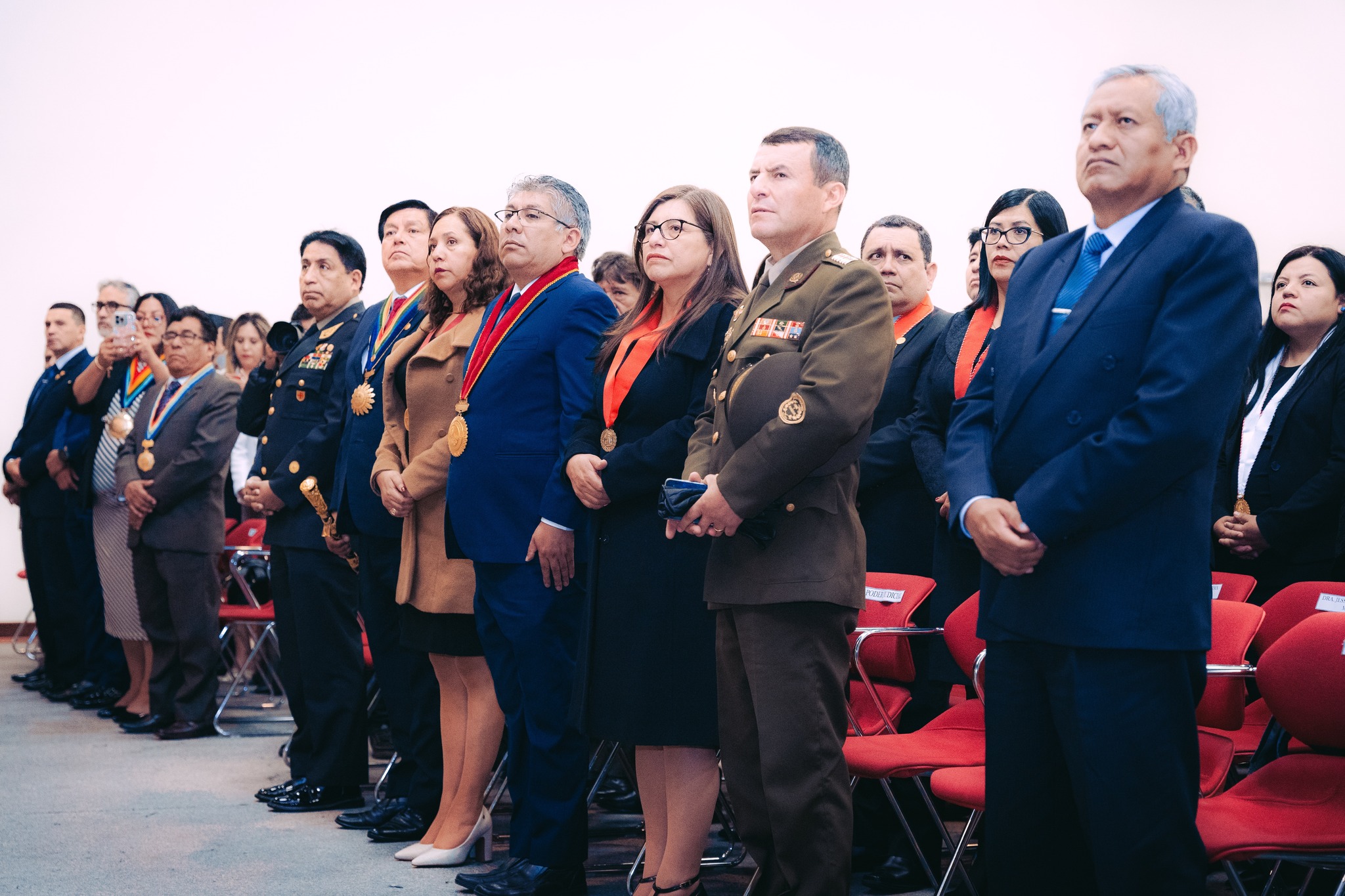 Presidenta de la Corte Superior de Justicia de Cusco Participó en la Sesión Solemne por el inicio del Año Fiscal 2025