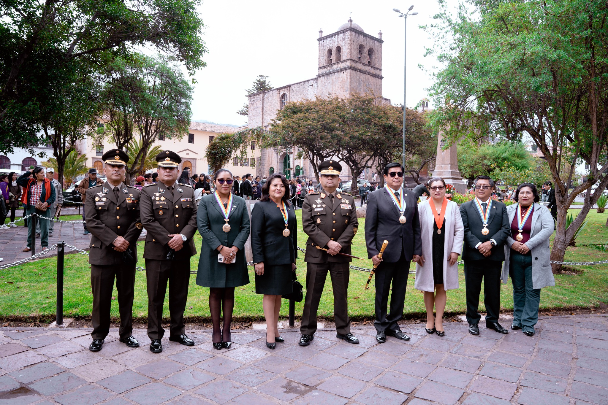 Presidenta de la Corte Superior de Justicia de Cusco participó de la ceremonia por el Bicentenario de la Declaración de la Independencia en el Cusco