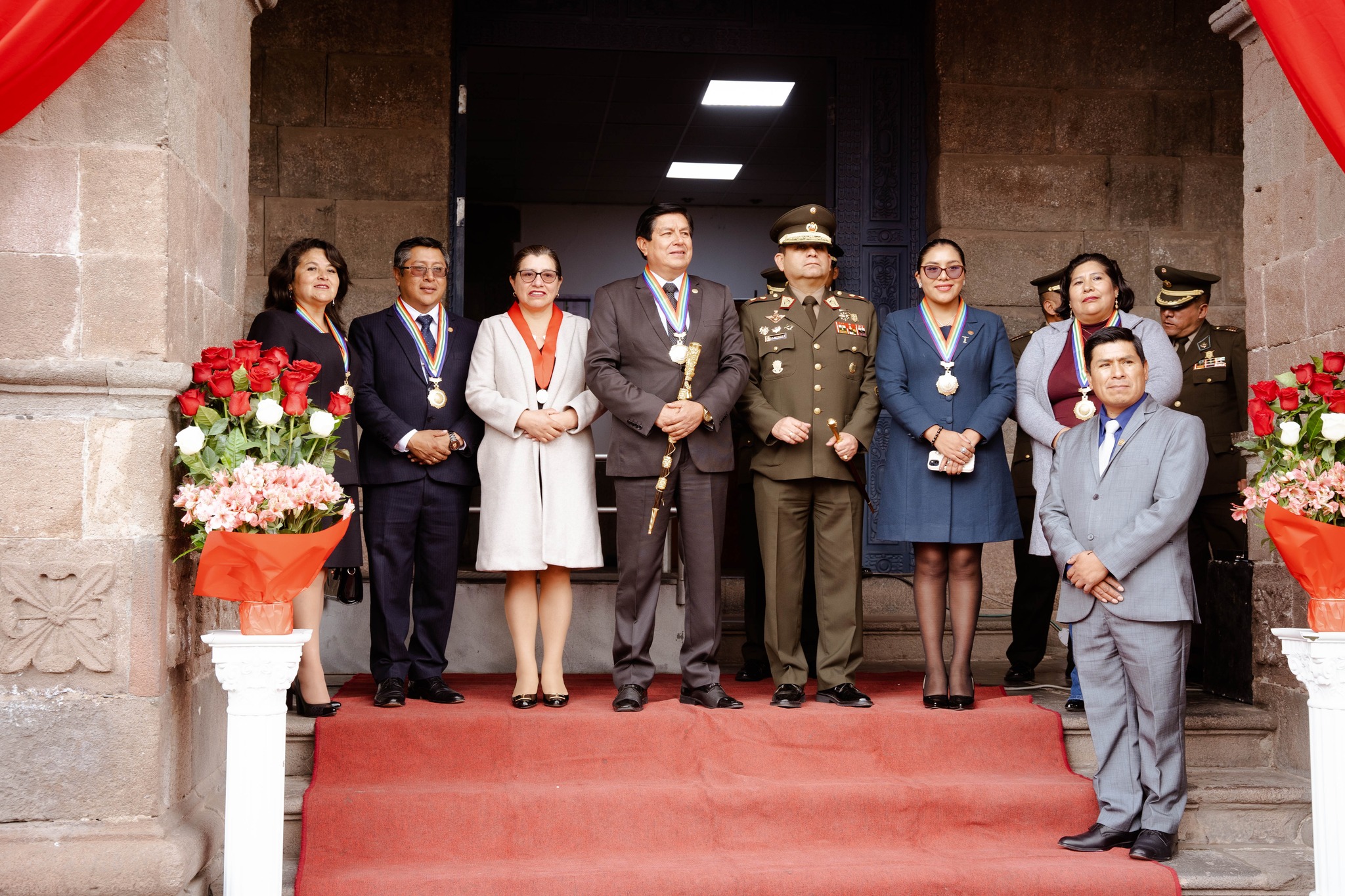 Presidenta de la Corte Superior de Justicia de Cusco participó de la ceremonia por el Bicentenario de la Declaración de la Independencia en el Cusco