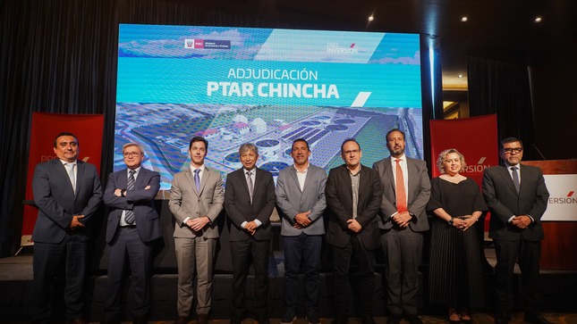 ¡Será una realidad! Ministerio de Vivienda participó en la firma de la adjudicación de la Planta de Tratamiento de Aguas Residuales de Chinc