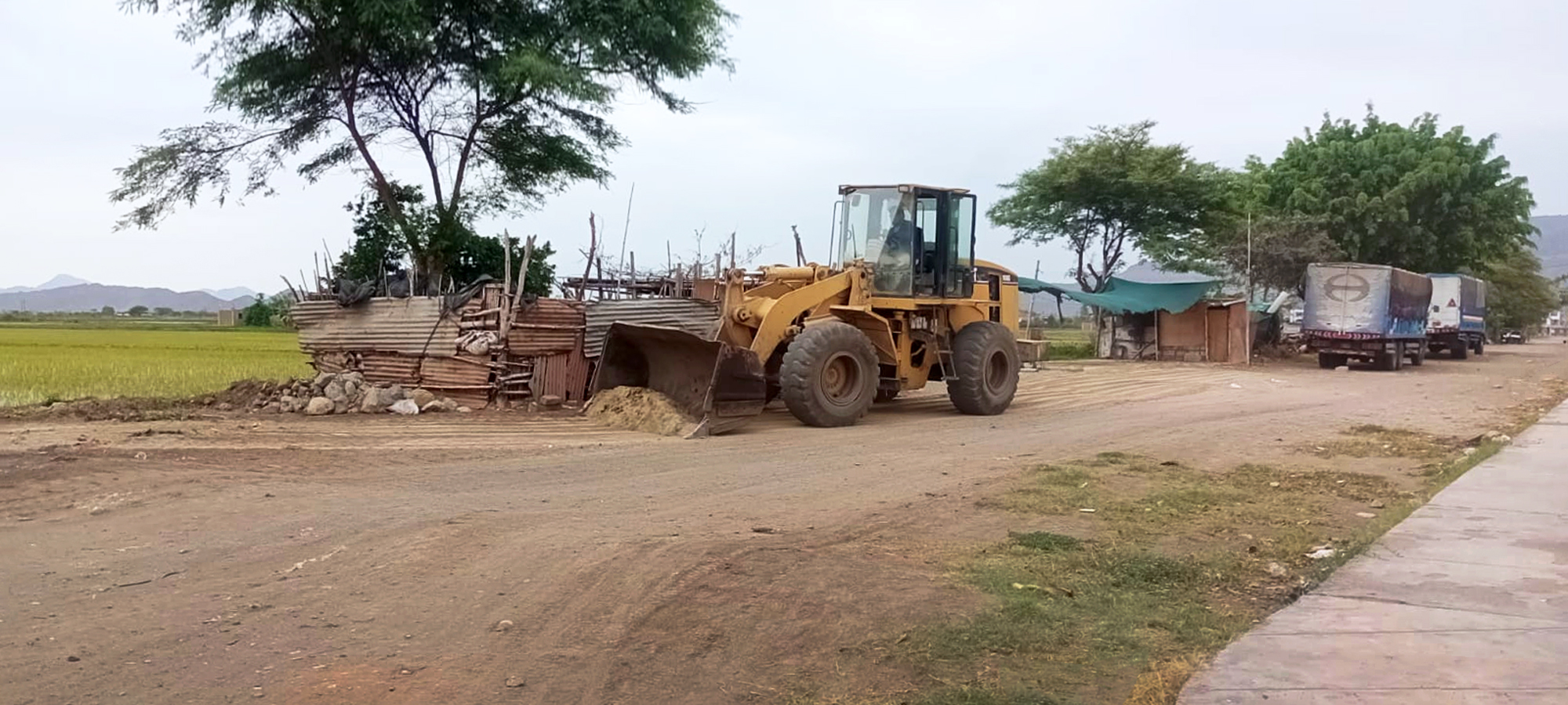 “Continúa la limpieza en Guadalupe Retiro de desmonte y basura en Sixto Balarezo”