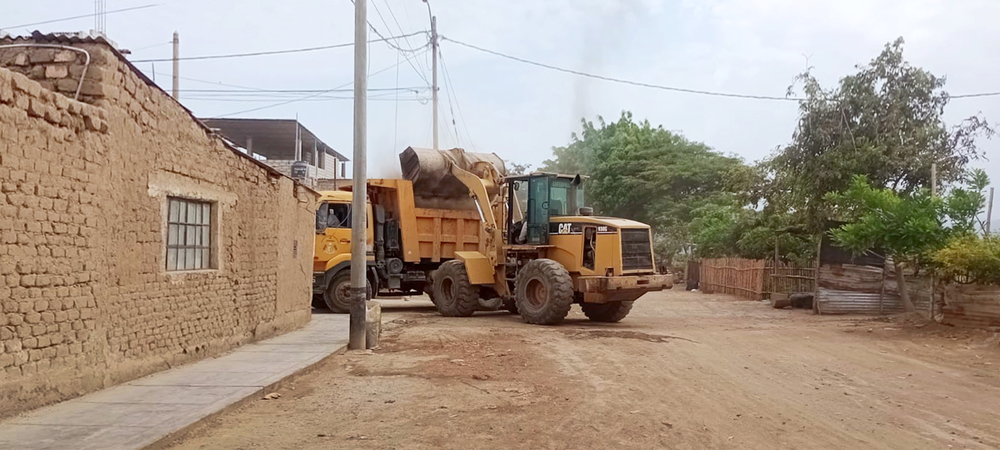 “Continúa la limpieza en Guadalupe Retiro de desmonte y basura en Sixto Balarezo”