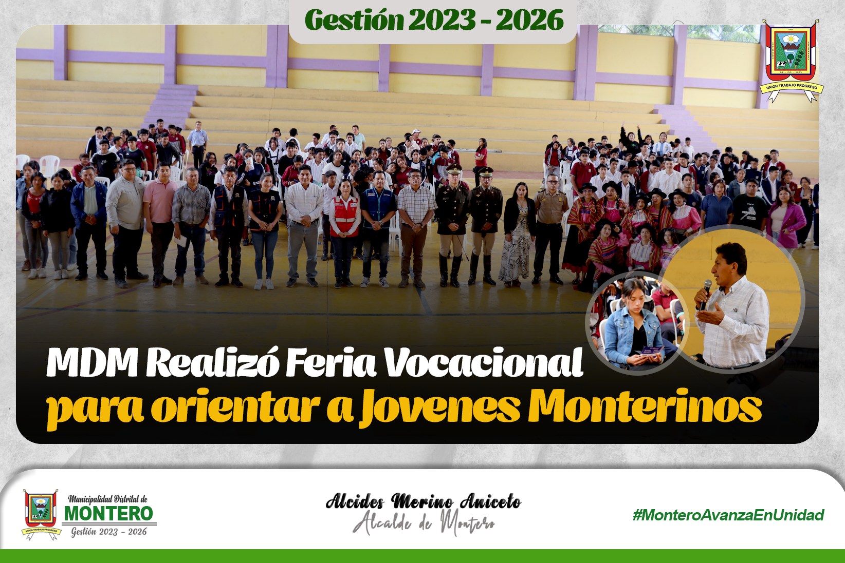 MDM Realiza Feria Vacacional para orientar a jóvenes Monterinos