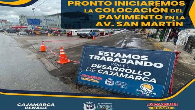 Es importante informar a la población cajamarquina que la Municipalidad Provincial de Cajamarca no ha utilizado el presupuesto asignado para esta obra, ya que se detectó que el material empleado no cumplía con los estándares de calidad.
Agradecemos a toda la población cajamarquina por su comprensión y apoyo. ¡Juntos, continuemos construyendo una Cajamarca próspera!
¡𝗝𝗢𝗔𝗤𝗨𝗜𝗡 𝗦Í 𝗖𝗨𝗠𝗣𝗟𝗘! 🙌