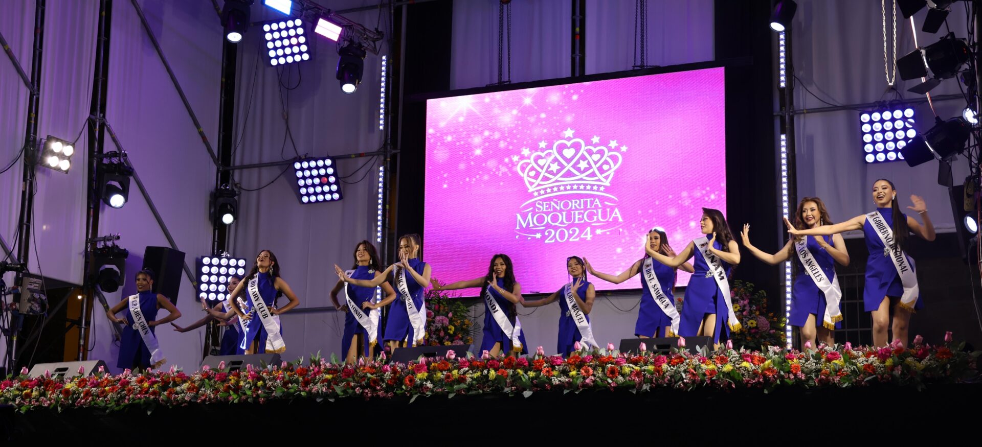 Bajo la atenta mirada de las autoridades, medios de comunicación y población en general, la Comisión de Festejos por el 483° Aniversario de Moquegua presentó de forma oficial a las 12 candidatas que participarán en la elección y coronación de “Señorita Moquegua 2024”.