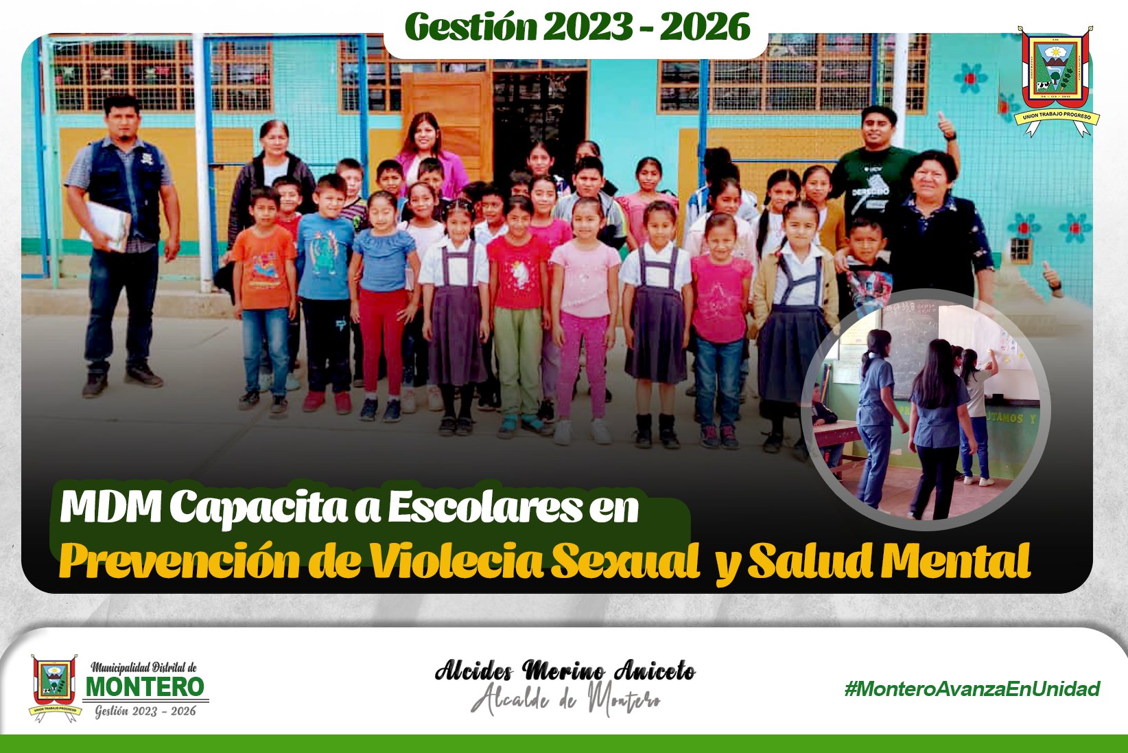 𝐌𝐃𝐌 Capacita a Escolares en prevención de Violencia Sexual y Salud Mental