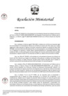 Vista preliminar de documento RM N° 00019-2025-DE (Autorizar el ingreso al territorio de la República a un (1) efectivo militar de Chile sin armas de guerra)