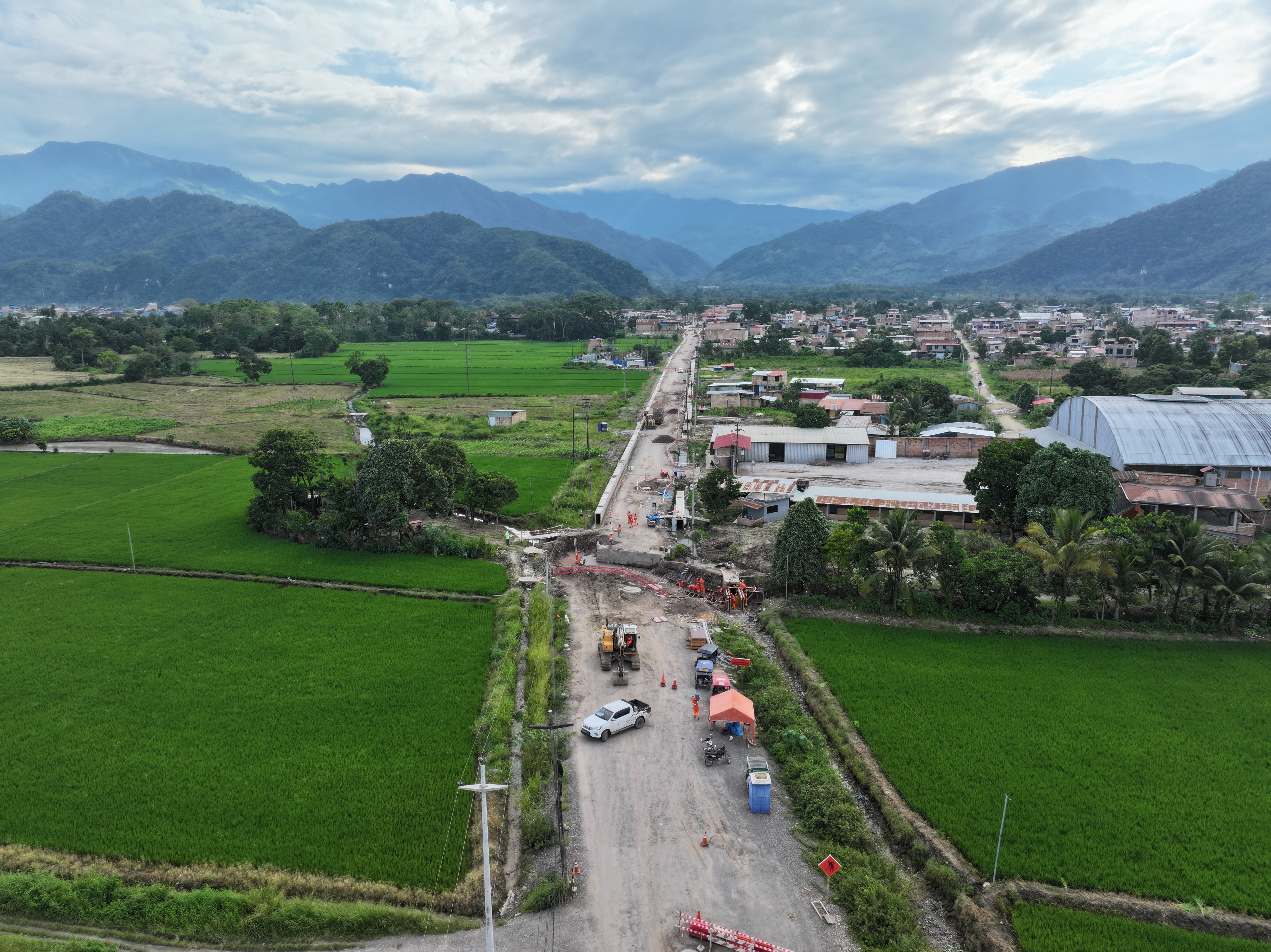 carretera Nueva Cajamarca-San Fernando-Yuracyacu