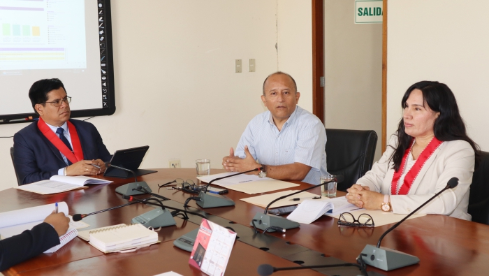 Poder Judicial y Ministerio Público trabajan para mejorar funcionalidad de la Unidad de Flagrancia de Piura