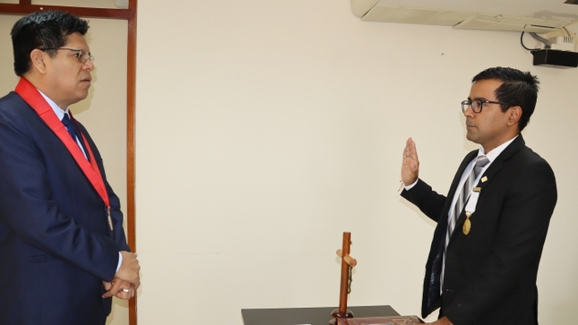 Juez titular de Paz Letrado se incorpora a la Corte Superior de Piura