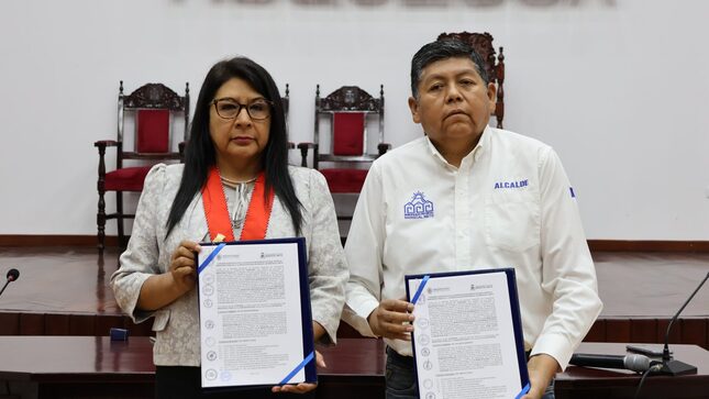 Con el propósito de fortalecer la gestión institucional en Moquegua, la Municipalidad Provincial de Mariscal Nieto y el Ministerio Público suscribieron un convenio de cooperación interinstitucional para la elaboración del Expediente Técnico y la ejecución del proyecto “Mejoramiento de los servicios operativos y misionales en el archivo desconcentrado de las fiscalías de la sede del Distrito Fiscal de Moquegua”, identificado con el Código Único de Inversión (CUI) N.° 2624587.