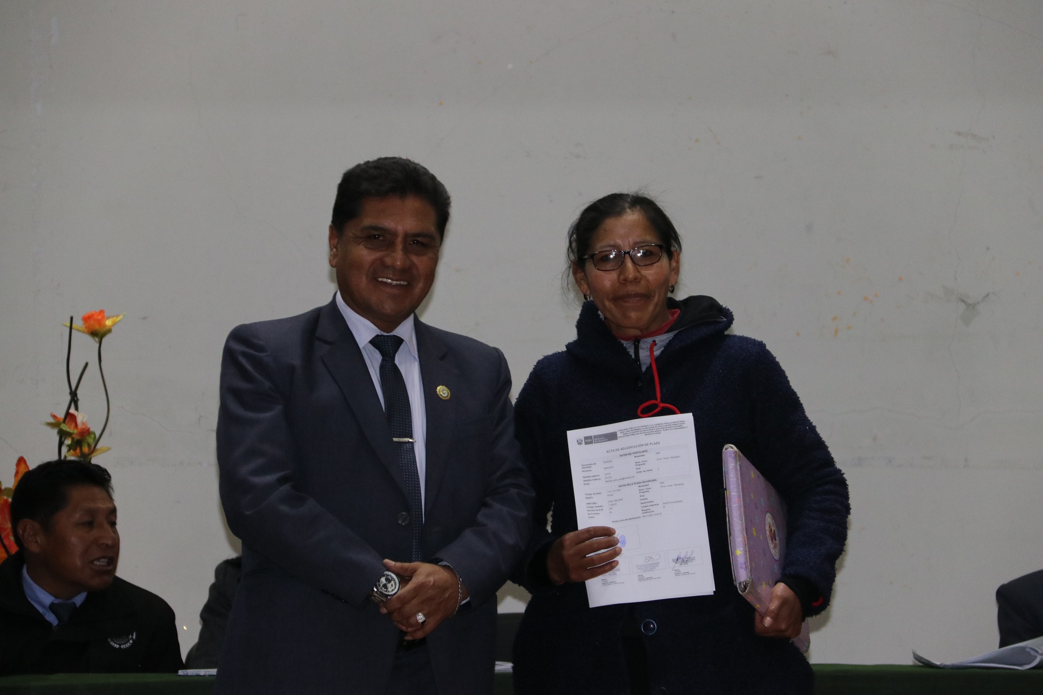 Alrededor de 86 docentes lograron su ingreso a la Carrera Publica Magisterial.