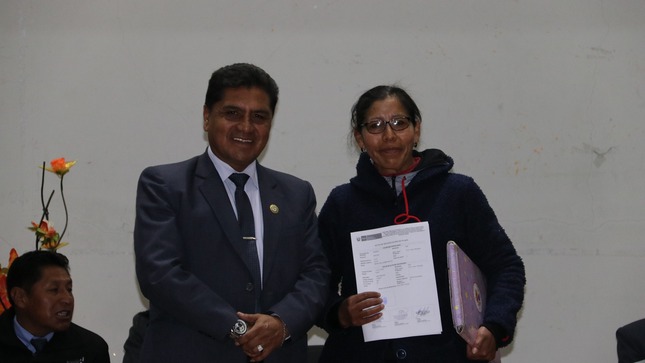 Alrededor de 86 docentes lograron su ingreso a la Carrera Publica Magisterial.