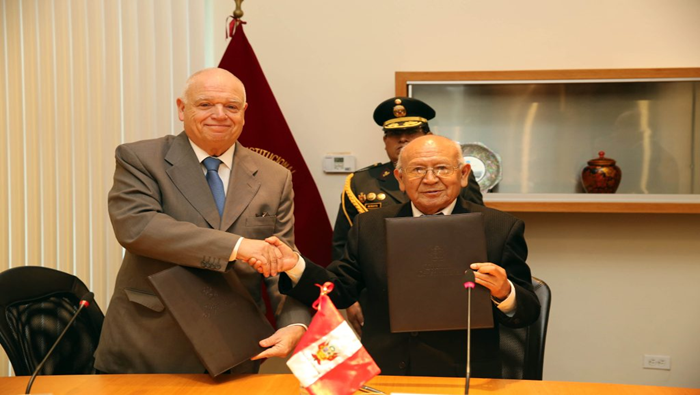Tribunal Constitucional del Perú firma convenio con Suprema Corte de Justicia de Uruguay e inicia coordinaciones con Corte Suprema Panameña