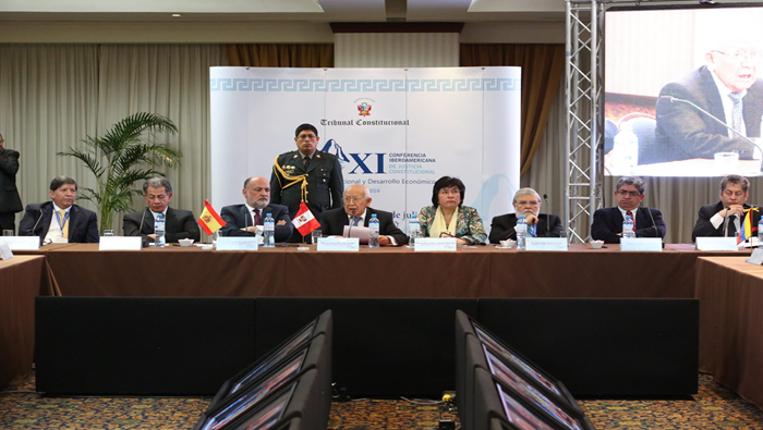 Tribunales Constitucionales de Iberoamérica reafirman compromiso de preservar y potenciar su independencia