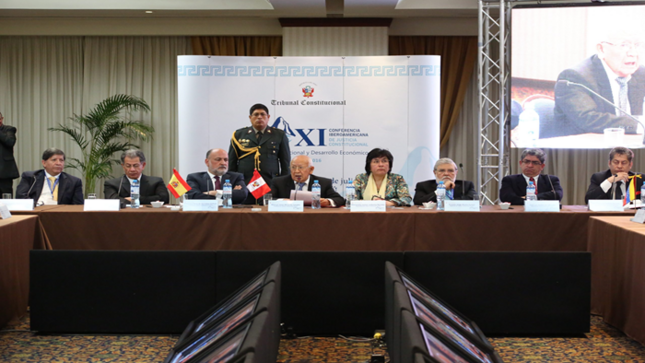 Tribunales Constitucionales de Iberoamérica reafirman compromiso de preservar y potenciar su independencia