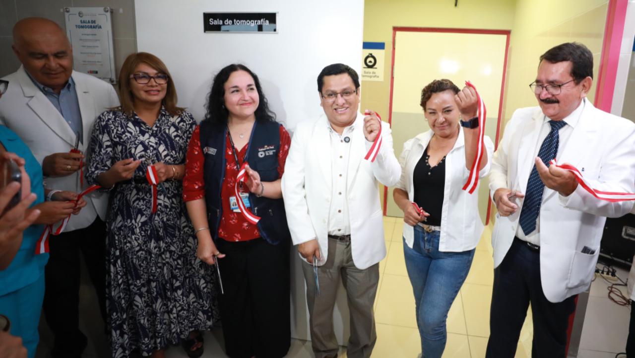 Hospital de Emergencias Villa El Salvador pone en marcha nuevo tomógrafo que beneficiará a más de 2000 pacientes por mes