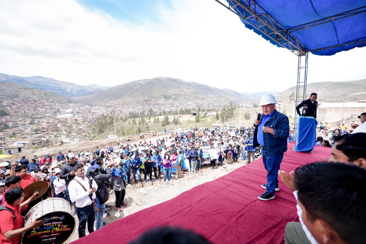 Gore Empezó La Construcción Del Nuevo Hospital “Elpidio Berovides Pérez” De Otuzco