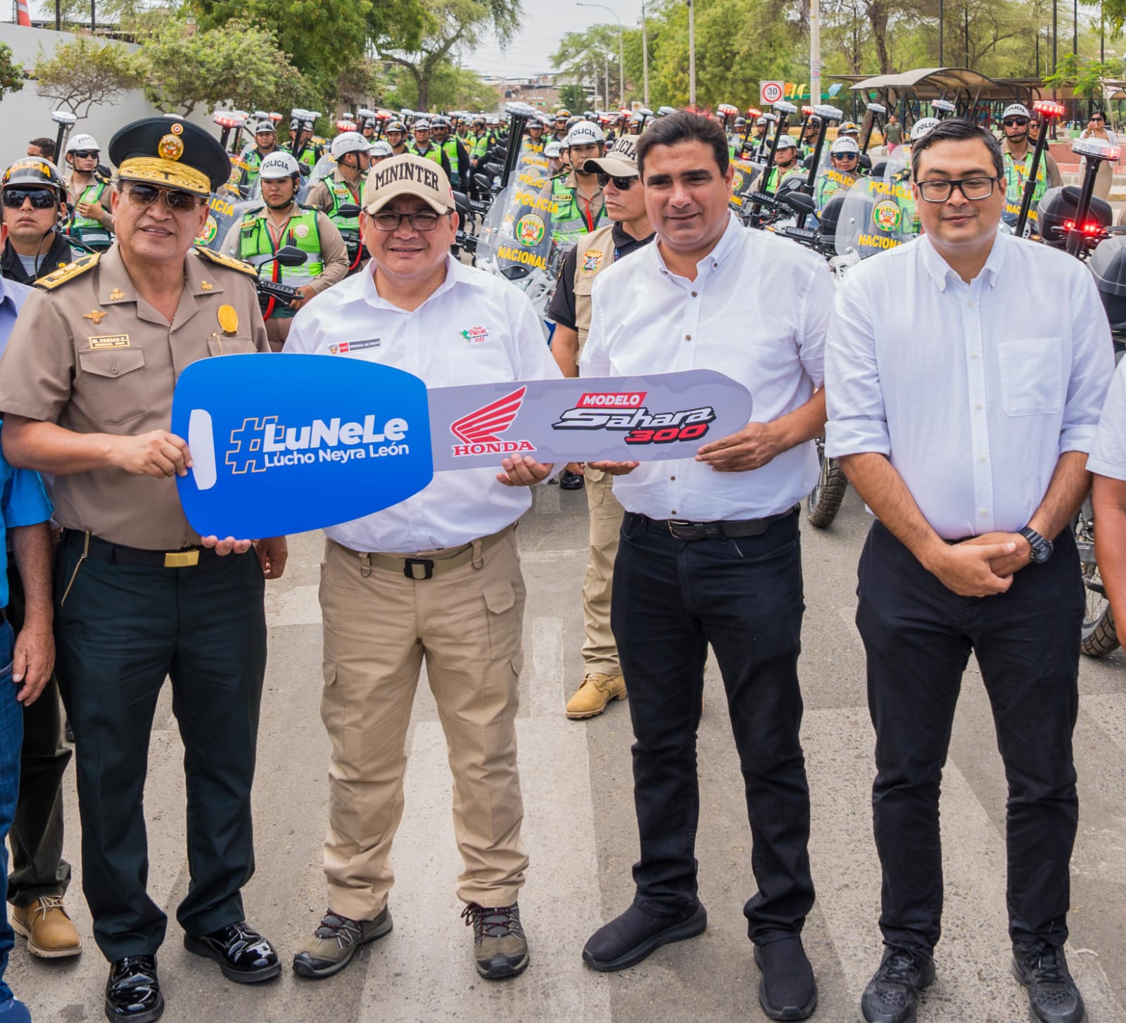 Ministro del Interior agradece al gobernador Luis Neyra por su constante trabajo en beneficio de la seguridad ciudadana