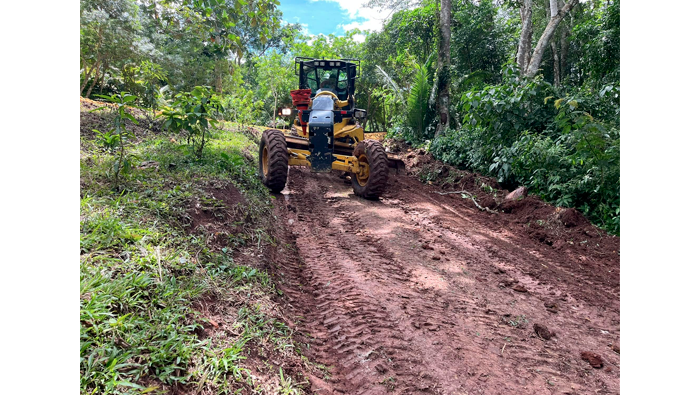 Mejoramiento de trochas carrozables en el sector Alto Tarapotillo - Ahuashillo, parte alta de Tarapoto.