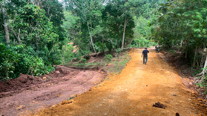 Mejoramiento de trochas carrozables en el sector Alto Tarapotillo - Ahuashillo, parte alta de Tarapoto.
