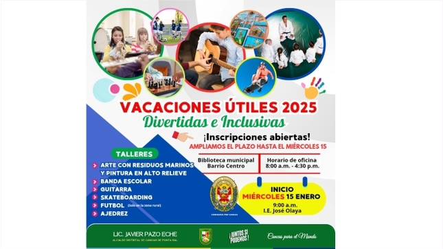 Foto Vacaciones útiles 2025 en Canoas de Punta Sal