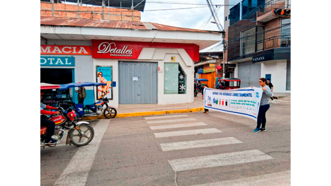 Activación en puntos estratégicos de la ciudad. 

