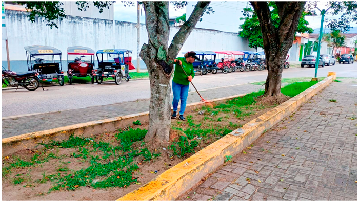 Continuamos trabajando en la ciudad de Tarapoto.