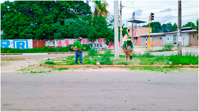 Continuamos trabajando en la ciudad de Tarapoto.