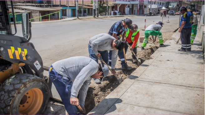 Foto Limpieza de cunetas ante prevención de lluvias
