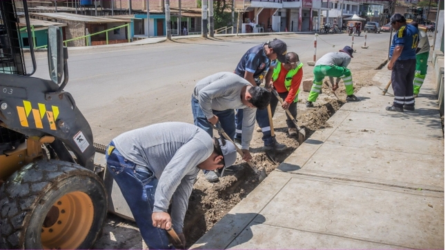 Foto Limpieza de cunetas ante prevención de lluvias