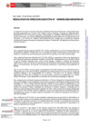 Vista preliminar de documento Resolución Directoral Ejecutiva