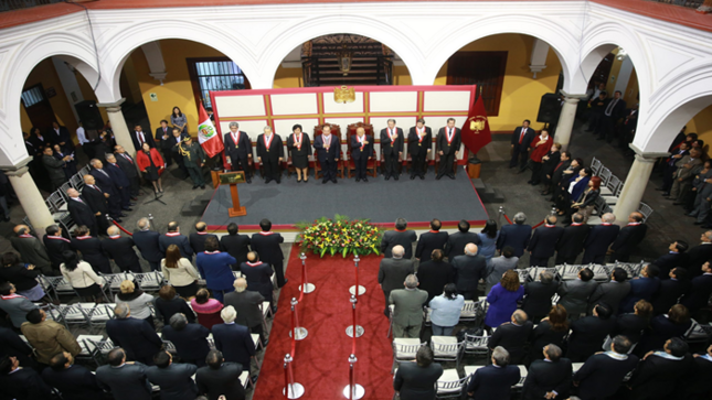 Tribunal Constitucional conmemoró vigésimo aniversario de entrada en funcionamiento