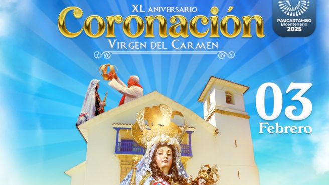 Archivo imagen de XL Aniversario de la Pontificia Coronación de la Virgen del Carmen de Paucartambo