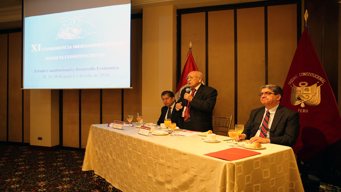 Perú informa a delegaciones diplomáticas de iberoamérica sobre próxima conferencia de justicia constitucional