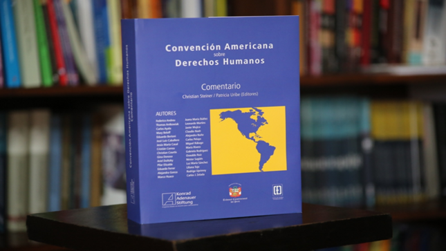 Presentarán libro "Convención Americana sobre Derechos Humanos - Comentario"