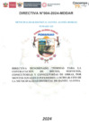 Vista preliminar de documento DIRECTIVA N°004-2024-MDDAR