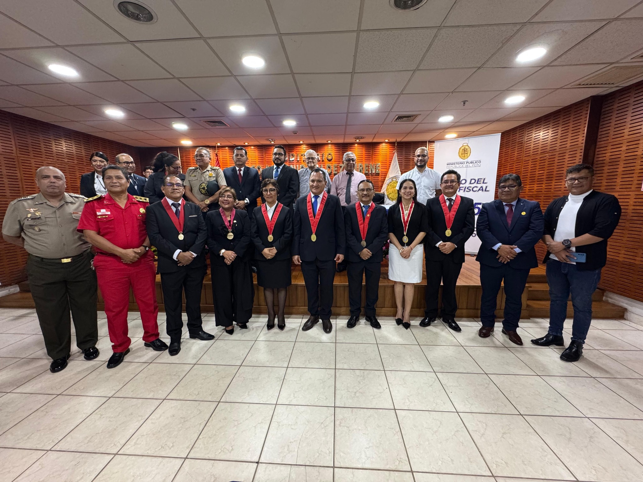 GOREL participa en la juramentación de la nueva presidenta de la Junta de Fiscales Superiores de Loreto.